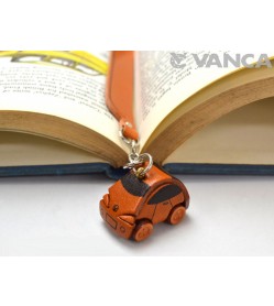 Minicar Leather Charm Bookmarker