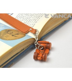 Formula-1 Leather Charm Bookmarker