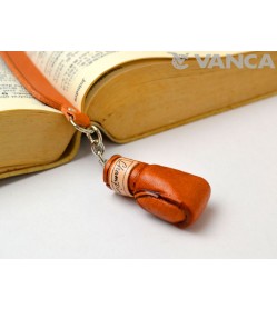 Boxing glove Leather Charm Bookmarker