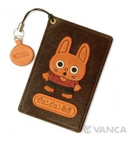 Rabbit Leather Commuter Pass/Passcard Holders