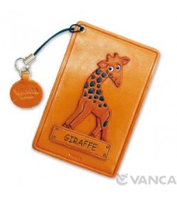 Giraffe Leather Commuter Pass/Passcard Holders