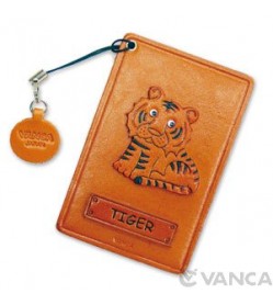 Tiger Leather Commuter Pass/Passcard Holders