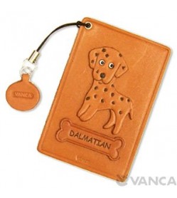 Dalmatian Leather Commuter Pass case/card Holders #26452