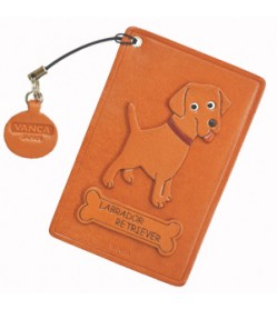 Labrador Retriever Leather Commuter Pass/Passcard Holders