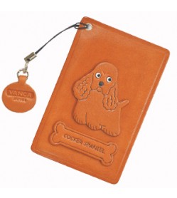 Cocker Spaniel Leather Commuter Pass case/card Holders #26449