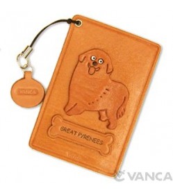 Great Pyrenees Leather Commuter Pass/Passcard Holders