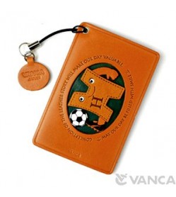 Soccer-H Leather Commuter Pass/Passcard Holders