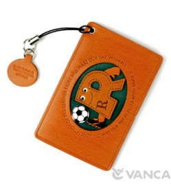Soccer-R Leather Commuter Pass/Passcard Holders