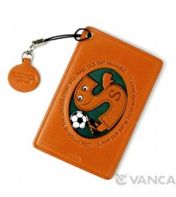 Soccer-S Leather Commuter Pass/Passcard Holders