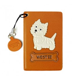 Westie Leather Commuter Pass/Passcard Holders