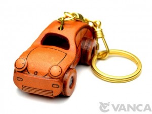 Coupe Leather Keychain(L)
