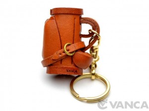 Golf Bag Leather Keychain(L)