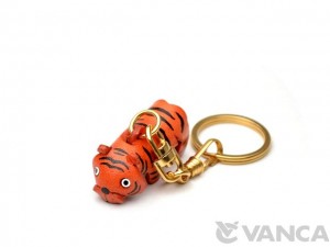 Tiger Leather Keychain (Chinese Zodiac)