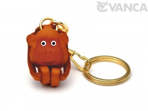 Monkey Leather Keychain (Chinese Zodiac)