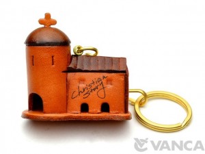 Church Leather Keychain(L)