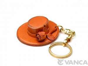 Spanish Hat Leather Keychain(L)