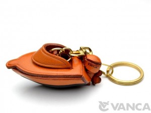 Motor Boat Leather Keychain(L)