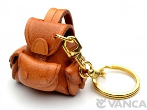 Backpack Leather Keychain(L)