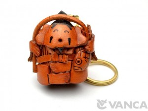 Ebisu-God Leather Keychain(L)