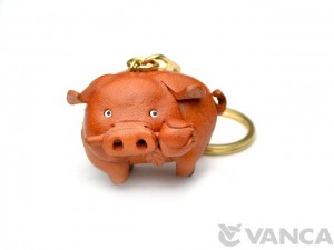 Pig Leather Keychain(L)