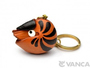 Nautilus Leather Keychain(L)