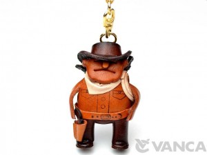 Cowboy Leather Keychain(L)