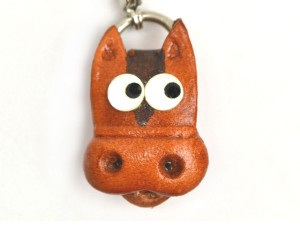 Horse(small) Leather Animal Figuine/charm Chinese Zodiac Series