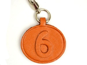 No.6 Leather Plate Birth date Series