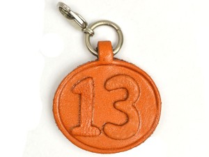No.13 Leather Plate Birth date Series