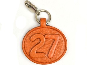 No.27 Leather Plate Birth date Series