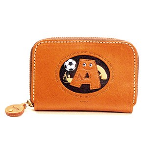 Soccer A Handmade Genuine Leather Animal Business Card Case #26166