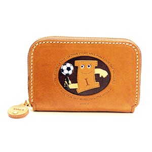 Soccer I Handmade Genuine Leather Animal Business Card Case #26172