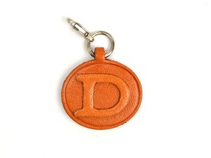 D Leather Alphabet Plate