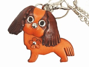 Cavalier kc Spaniel Handmade Leather Dog/Bag Charm 