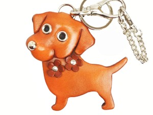 Labrador Retriever Handmade Leather Dog/Bag Charm 