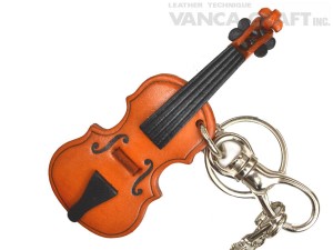 Violin Handmade Leather Goods/Bag Charm 