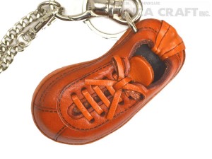 Sneaker Handmade Leather Sports/Bag Charm