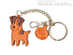 Jack Russell Terrier Leather Ring Charm #26063
