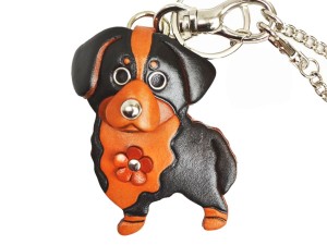Bernese Mountain Dog Leather Dog/Bag Charm