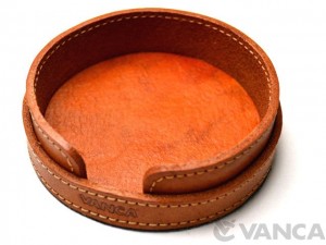 Leather Coaster Case