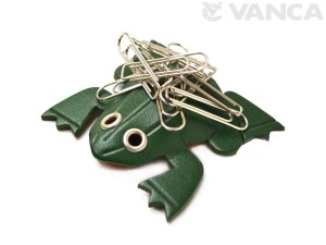 Frog Leather Magnet Clip holder #26251