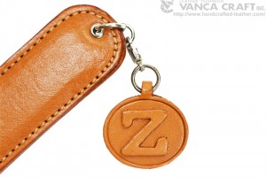 Initial Z Leather Paper Knife