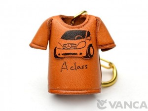 Mercedes-Benz T-shirt Leather Keychain