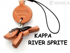 Kappa Japanese Leather Cellularphone Charm Animal