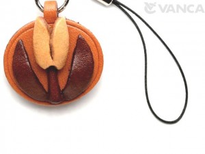 Tulip Leather Flower Cellularphone Charm