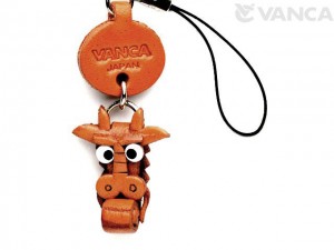 Dragon Japanese Leather Cellularphone Charm Zodiac Mascot