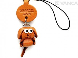 Dog Japanese Leather Cellularphone Charm Zodiac Mascot