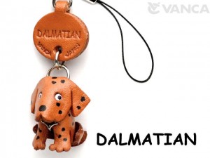 Dalmatian Leather Cellularphone Charm