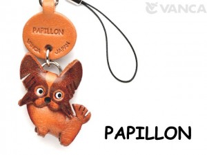 Papillon Leather Cellularphone Charm