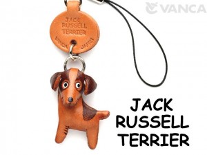 Jack Russell Terrier Leather Cellularphone Charm